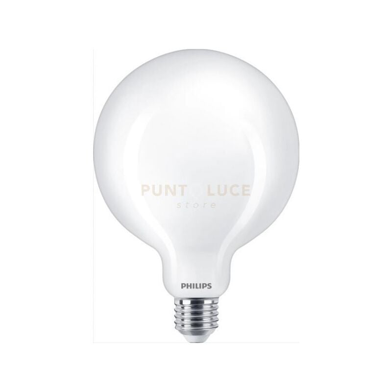 foto del prodotto lampadina led philips globo smerigliata, 4000k