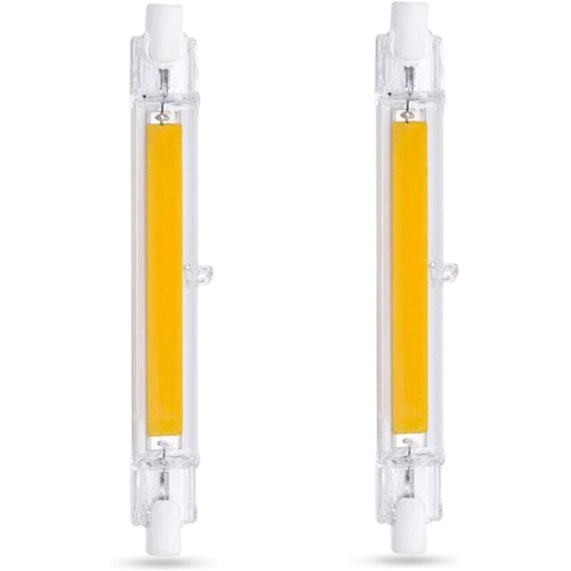 foto del prodotto lampadina led r7s 118mm 20w bianco freddo 6000k, 2000lm confezione da 2, non dimmerabile