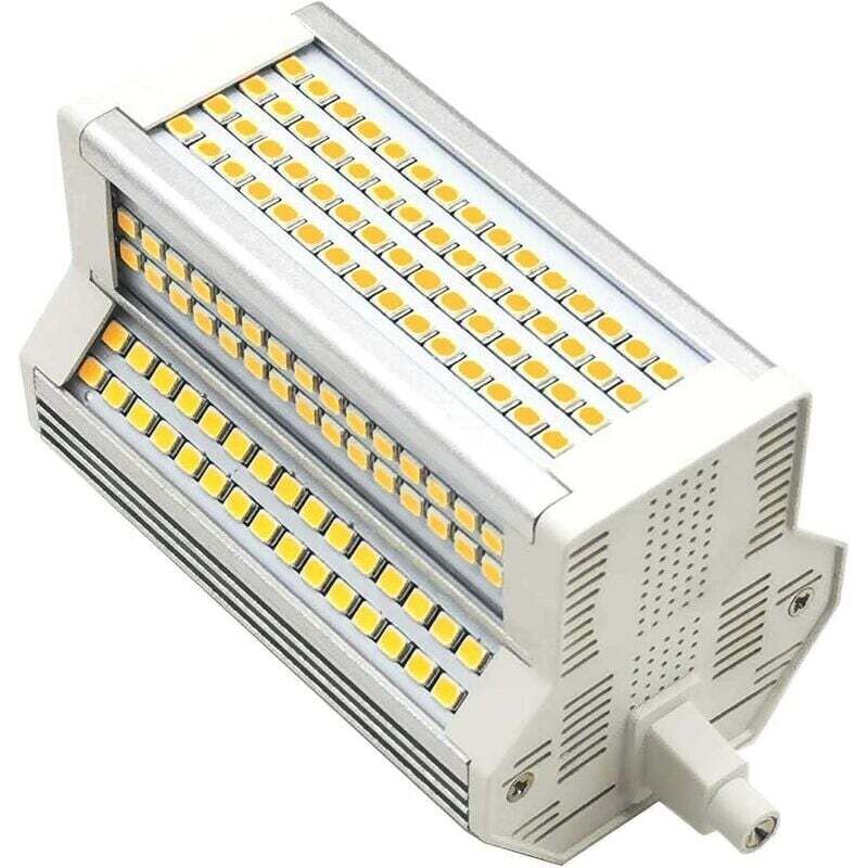 foto del prodotto lampadina led r7s 50w dimmerabile luce calda 3000k doppia estremit j118 tipo j 118mm faretto led equivalente a 5000lm lampione alogeno da 500w 200