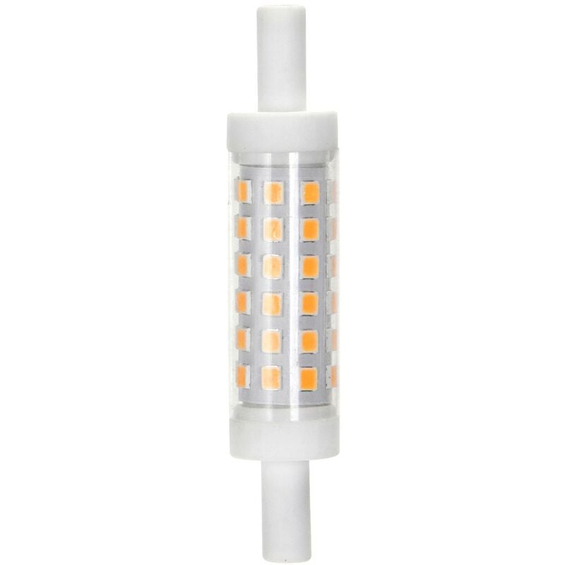 foto del prodotto lampadina led r7s lineare 78mm 5w smd bianco caldo 3000k aigostar
