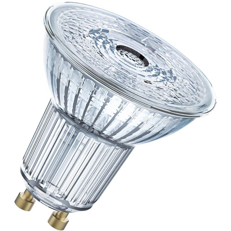 foto del prodotto lampadina led regolabile gu10 3.4w 230 lm par16 dim 4058075797536 osram bianco caldo 3000k