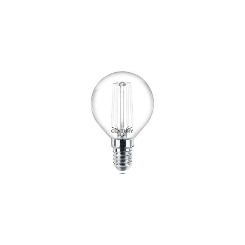foto del prodotto lampadina led sfera century 4.50w e14 2700k inh1gw 451427
