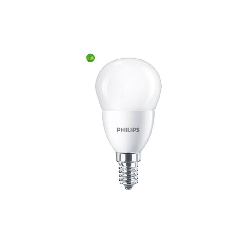 foto del prodotto lampadina led sfera philips 7 w 60w e14 2.700k