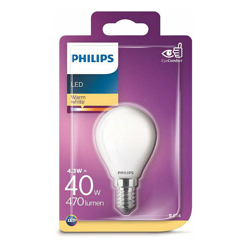 foto del prodotto lampadina led sfera vetro 40w