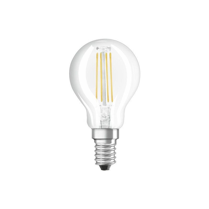 foto del prodotto lampadina led sferica dimmerabile e14 470 lm 40 w bianco caldo osram osram