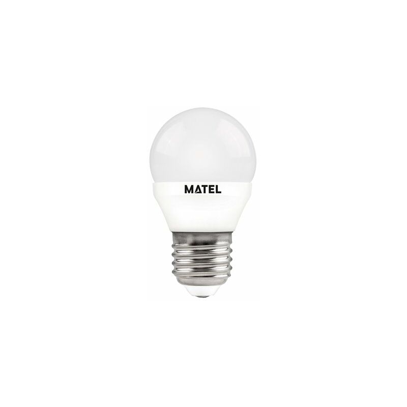 foto del prodotto lampadina led sferica fredda matel e27 5w 3 intensit 