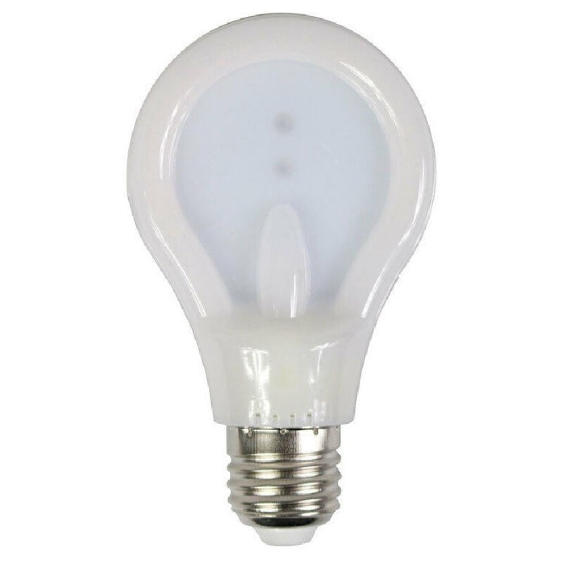 foto del prodotto lampadina led slim piatta 9 watt e27 luce 6500k 4000k 3000k illuminazione a80 bianco caldo trade shop traesio