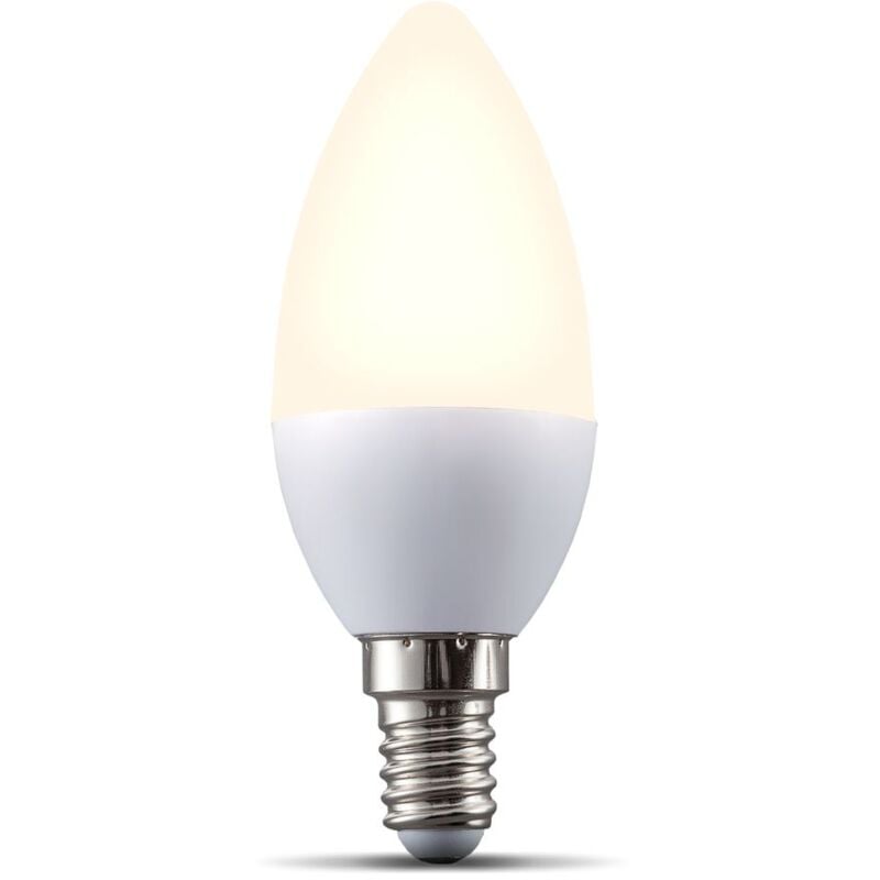 foto del prodotto lampadina led smart e14, dimmerabile con lo smartphone, luce calda 2700k, funziona con app per ios e android, amazon alexa, google home, lampadina