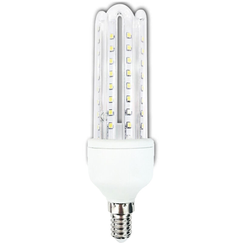 foto del prodotto lampadina led smd 2835 9w attacco e14 luce fredda 6000k basso consumo