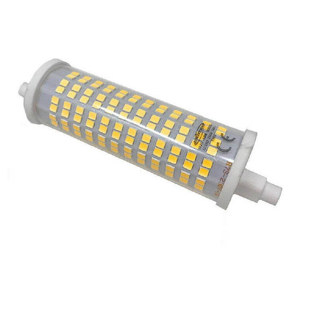 foto del prodotto lampadina led smd attacco r7s 18 watt lampada fari luce 6500k 3000k 4000k bianco caldo trade shop traesio