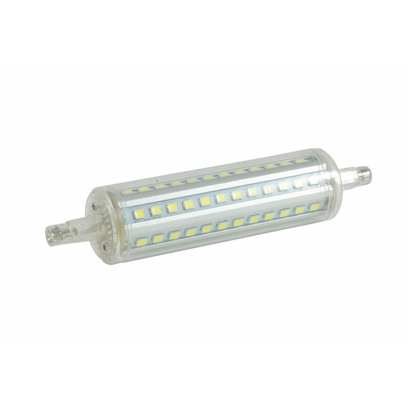 foto del prodotto lampadina led smd attacco rs7 mini lampada 8w luce naturale bulbo trasparente