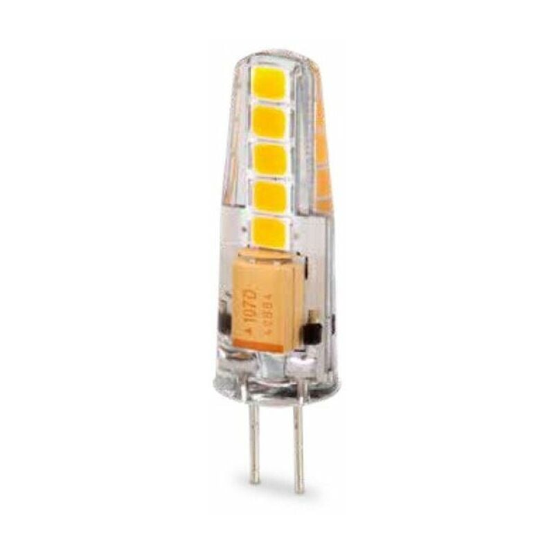 foto del prodotto lampadina led smd g4 1,8w 3000k 185lm 12v ip22 10x37mm colore transparente