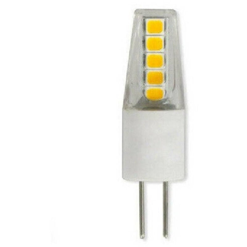 foto del prodotto lampadina led smd g4 2 w 12v luce fredda 6500k calda 3000k naturale 4000k g4 06 bianco caldo trade shop traesio