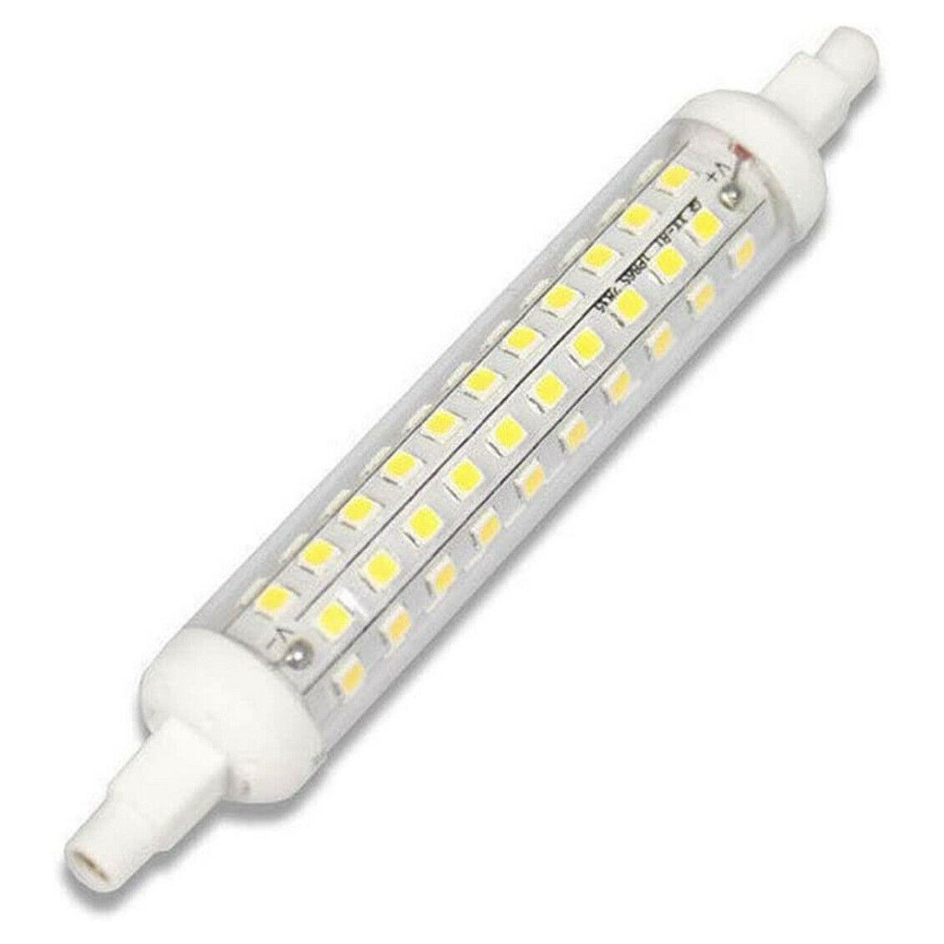 foto del prodotto lampadina led smd r7s 10 watt lampada fari luce 6500k 3000k 4000k 1100lm bianco freddo trade shop traesio