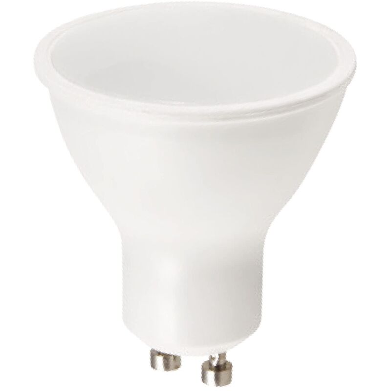 foto del prodotto lampadina led spot attacco gu10 ampiezza fascio luminoso 110 tensione 230v potenza 6w equivalenti 42w luminosit 490lm temperatura