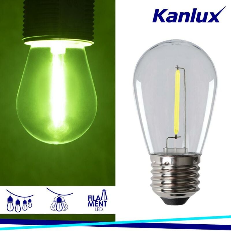 foto del prodotto lampadina led st45 led 0,9w e27 gr kanlux