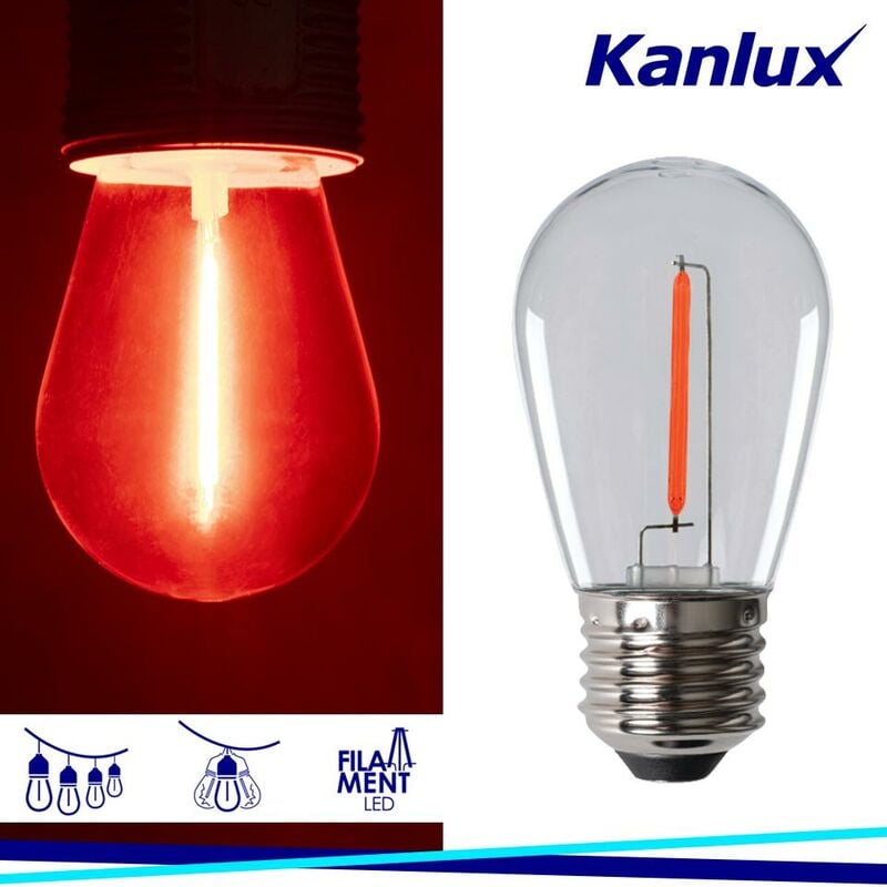 foto del prodotto lampadina led st45 led 0,9w e27 re kanlux