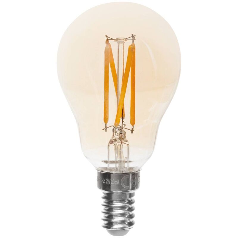 foto del prodotto lampadina led standard ambra d4,5cm e14 atmosphera cr ateur d int rieur