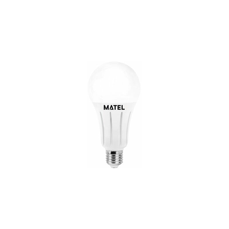 foto del prodotto lampadina led standard matel e27 in alluminio 18w freddo