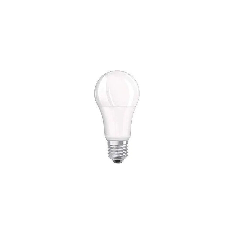 foto del prodotto lampadina led standard smerigliata e27, 10w, bianco caldo.