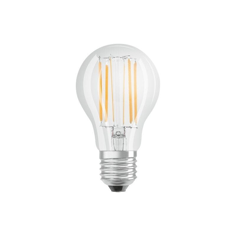 foto del prodotto lampadina led standard trasparente variabile e27 806 lm 60 w bianco caldo osram osram
