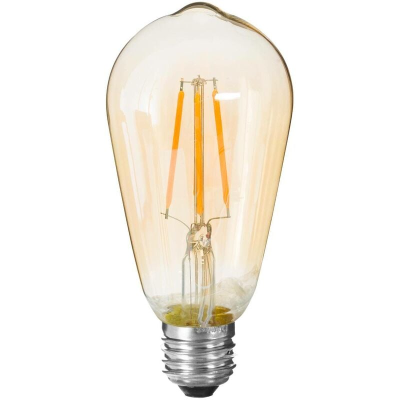 foto del prodotto lampadina led teardrop ambra diritta d6,5cm e27 atmosphera cr ateur d int rieur