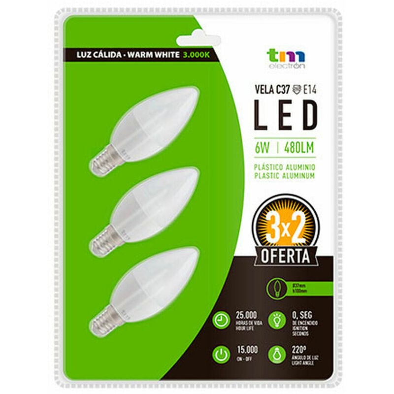 immagine 0 del prodotto lampadina led tm electron e14 3000 k