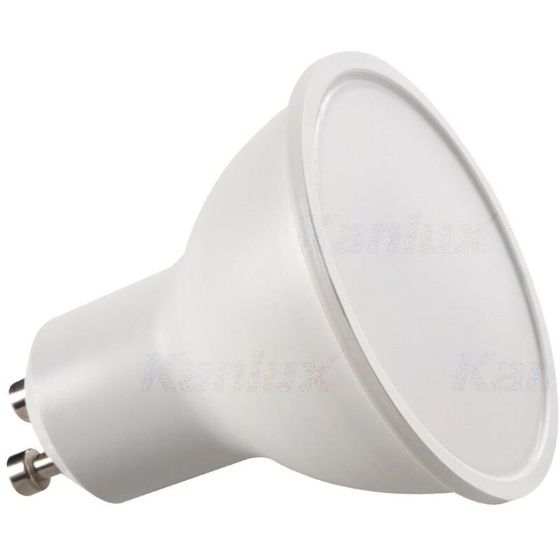 foto del prodotto lampadina led tomiv2 4,9w gu10 ww kanlux luce calda