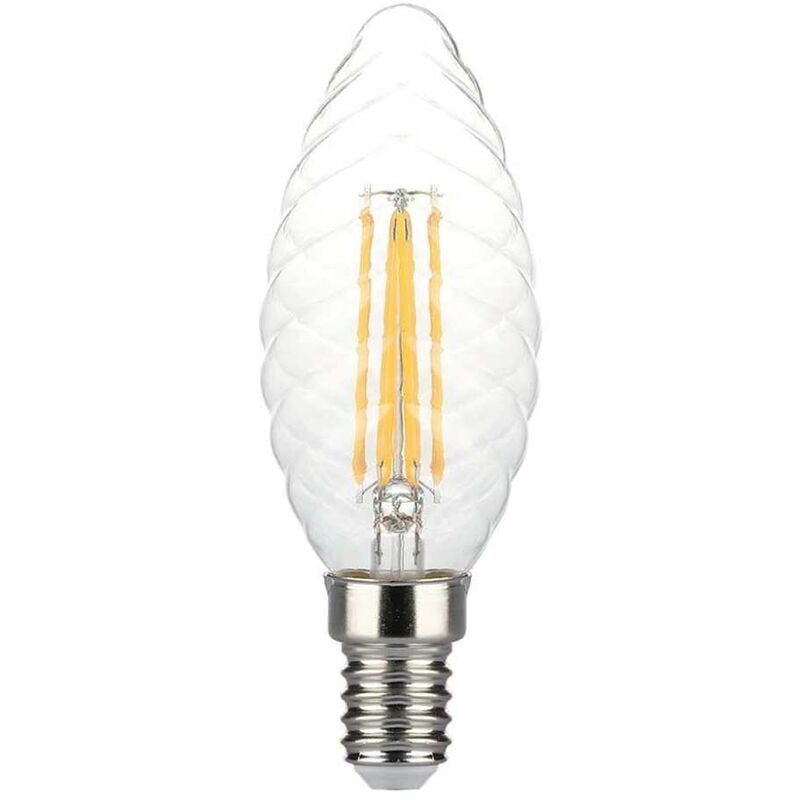 foto del prodotto lampadina led v tac 4w e14 3000k dimmerabile vt 1985d n 4367 214367