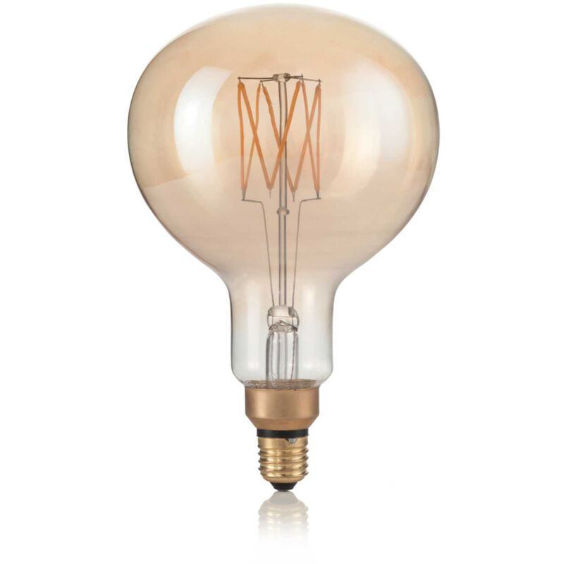 foto del prodotto lampadina led xl globo small d95 e27 4 watt 2200 k 320 lm dimm vintage ambra