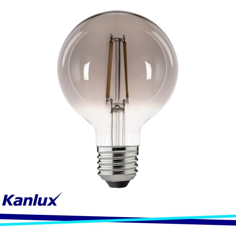 foto del prodotto lampadina led xled g95s 5,8w nw kanlux luce naturale