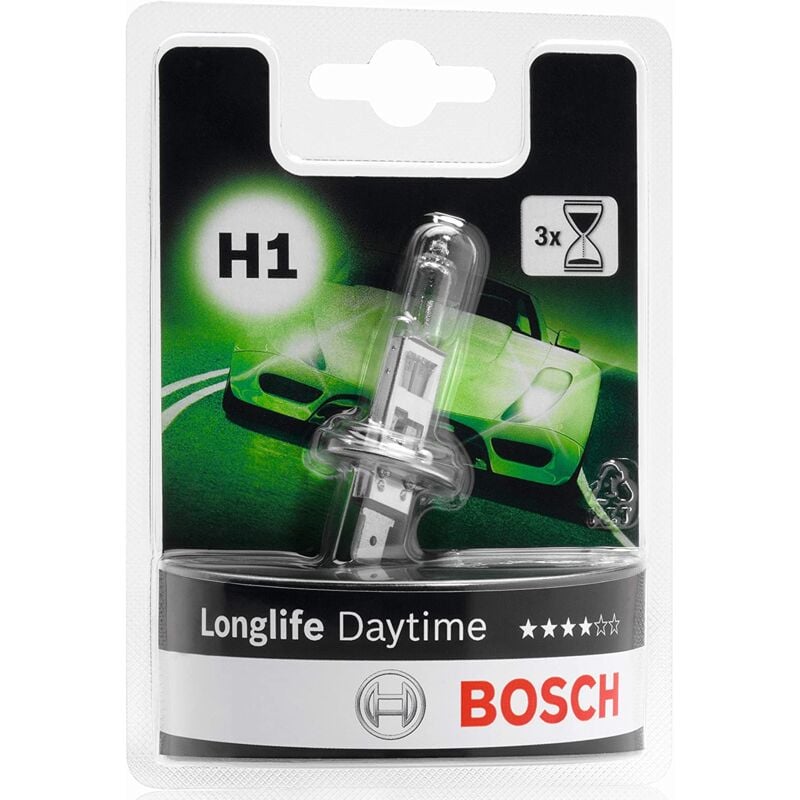 foto del prodotto lampadina long life h1 12v 55w bosch