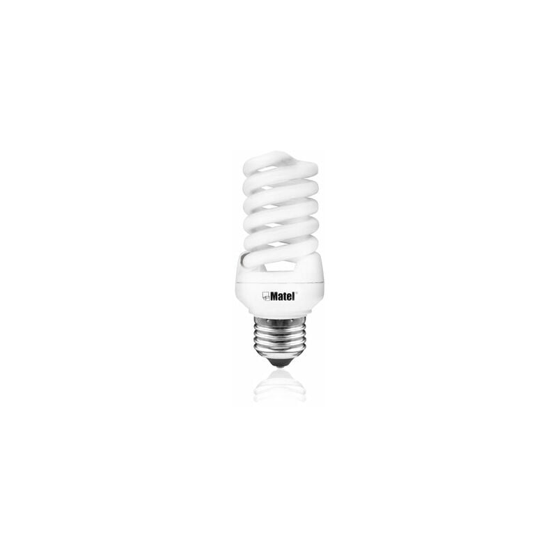 foto del prodotto lampadina matel spirale micro e27 9w a luce fredda a basso consumo