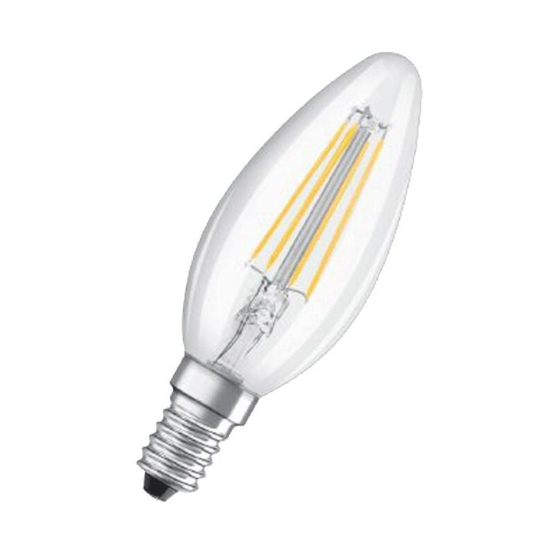 foto del prodotto lampadina oliva filamento led ledvance osram 4,8w 2700k attacco e14 pcb40d827ce11