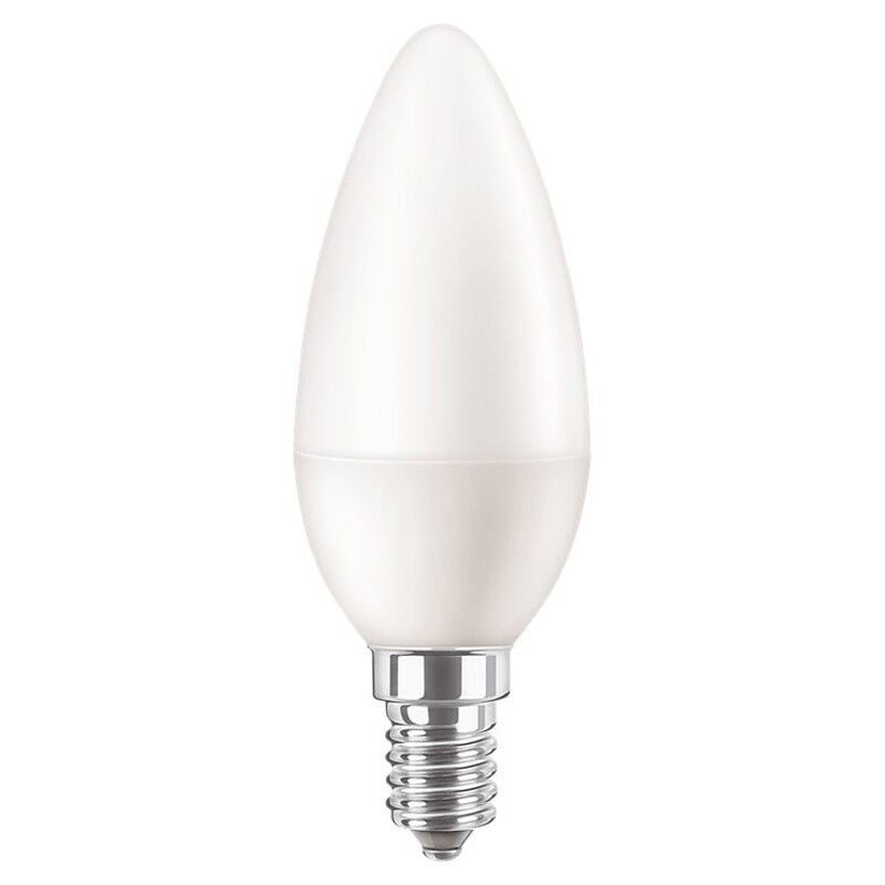 foto del prodotto lampadina oliva led philips 7w 4000k attacco e14 corecan60840g2