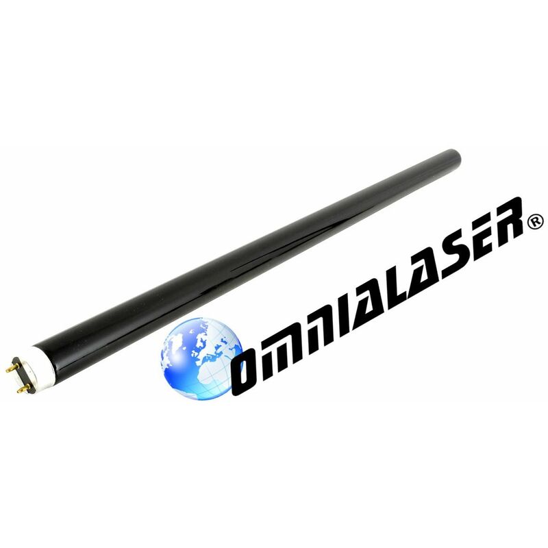 foto del prodotto lampadina omnialaser uv ultra violetta wood tubo neon t8 20w 60cm x 26mm ol uvblb600 t8 20w 60cm 