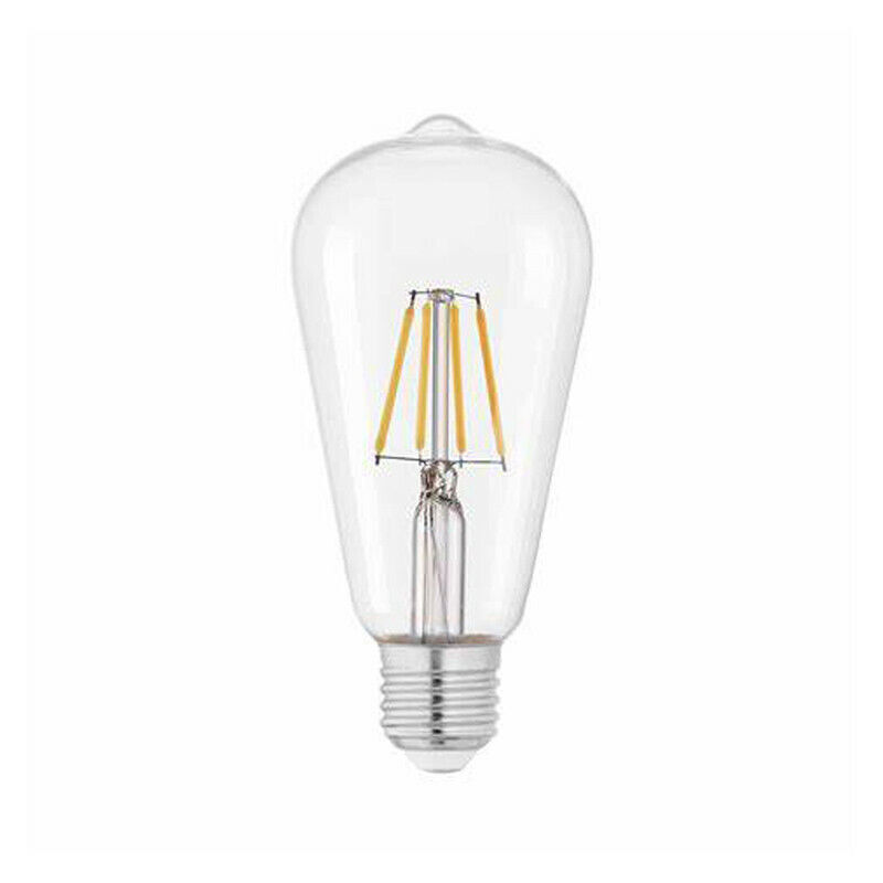 foto del prodotto lampadina per catenaria led filamento st64 4w pera e27 360lm 2700k luce calda