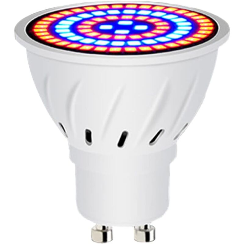 foto del prodotto lampadina per coltivazione 60 led gu10 lampada per coltivazione di piante spettro completo lampada da giardinaggio per piante 220 v per interni per