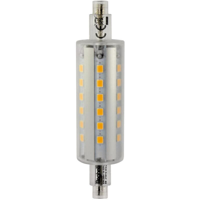 foto del prodotto lampadina r7s led 78mm 6w 2700k f145