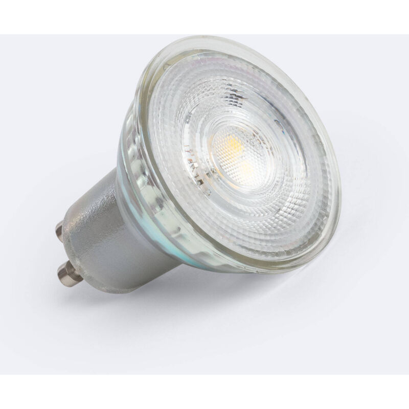 foto del prodotto lampadina regolabile led gu10 7w 700 lm vetro 60 bianco freddo no flicker 6000k