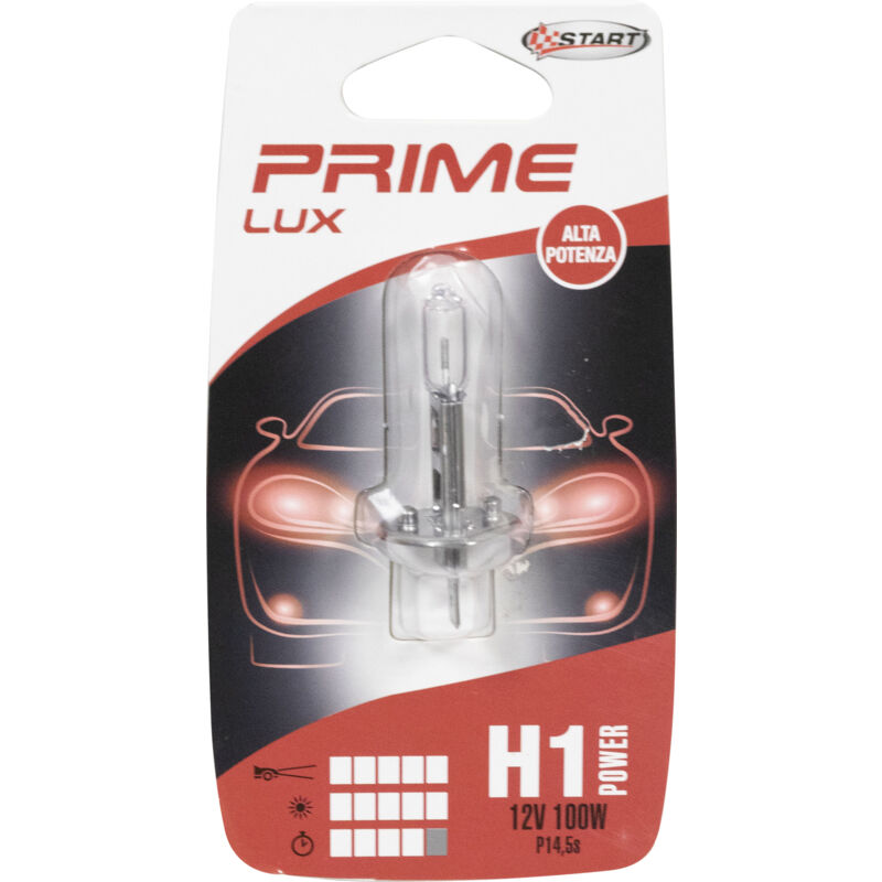 foto del prodotto lampadina singola auto alogena h1 12v p14,55 100w