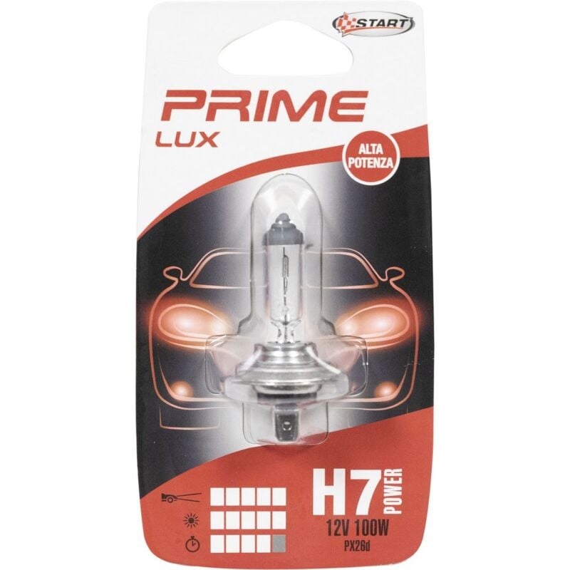 foto del prodotto lampadina singola auto alogena h7 12v 100w px26d