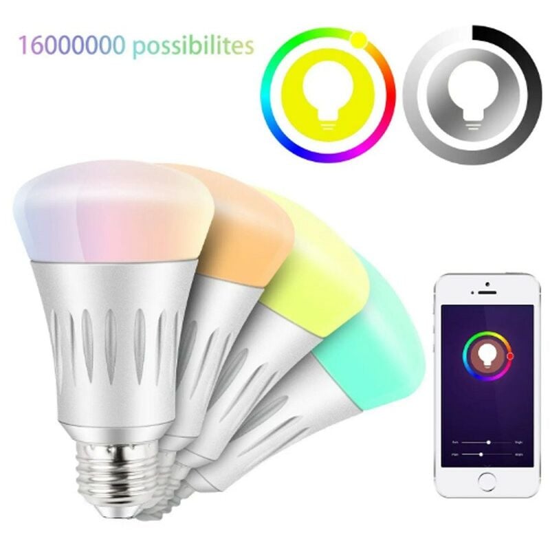 foto del prodotto lampadina smart wifi e bluetooth 7w tuya