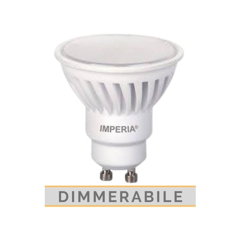 foto del prodotto lampadina spot led dimmerabile gu10 9w 100 900lm luce calda 3000k imperia