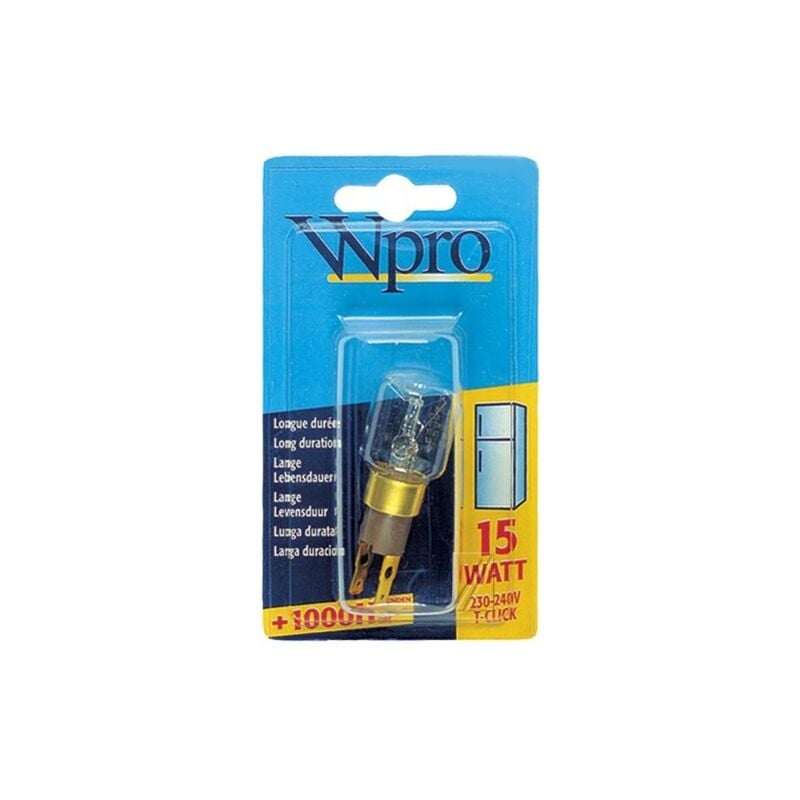 foto del prodotto lampadina tclick 15w 220v frigorifero, congelatore wpro 602693663946350867