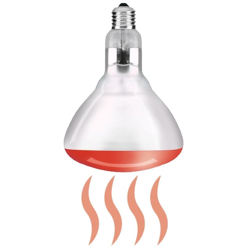 immagine 0 del prodotto lampadina termica ad infrarossi e27 r125 a faretto 250w 1000k novaline