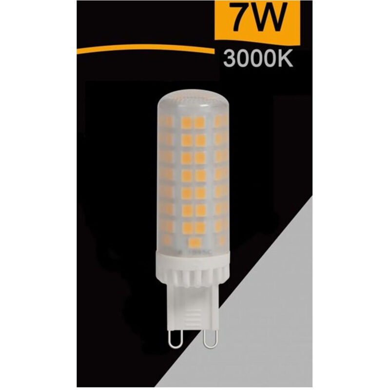 foto del prodotto lampadina tubolare led g9 7 watt 770lm luce 4000k 3000k 6500k sparac g9 7w ce2 n bianco caldo trade shop traesio