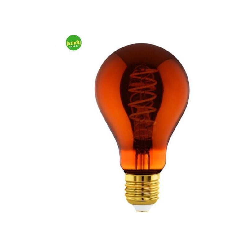 foto del prodotto lampadina vintage eglo e27 4w 2000k 75mm rame forma a75