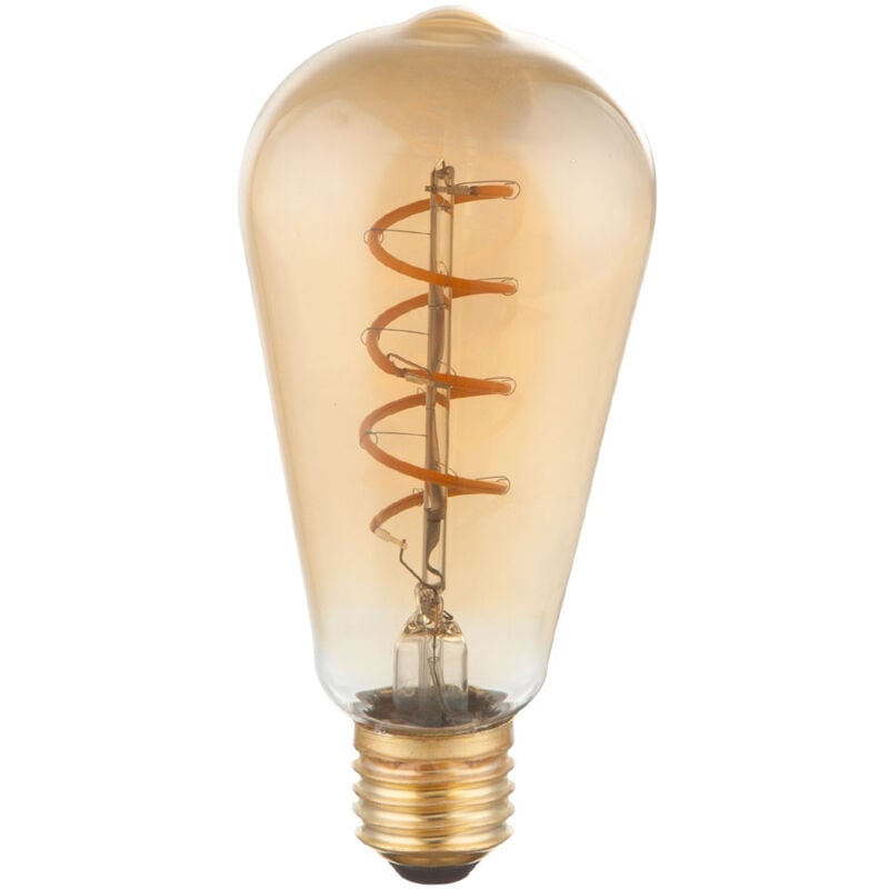 foto del prodotto lampadina vintage led 4 w e27 lampadina edison a filamento in vetro dimmerabile 200 lumen globo 11405f