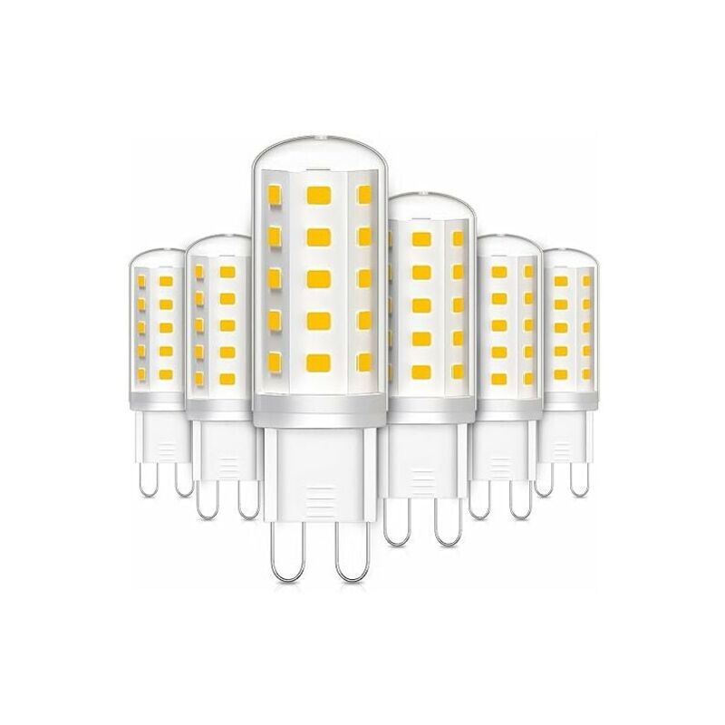 foto del prodotto lampadine, 2,8 w, equivalenti a una lampada alogena da 30 w, bianco caldo 3000 k, 280 lm, senza sfarfallio, per camera da letto, soggiorno, cucina,